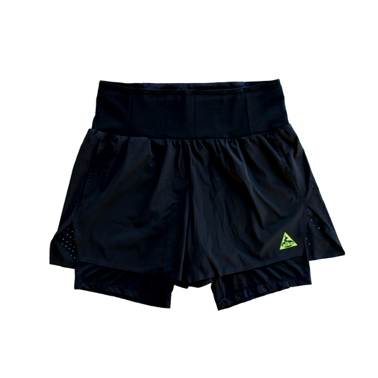 Stridemax Neon Smiley 2-in-1 Utility Shorts
