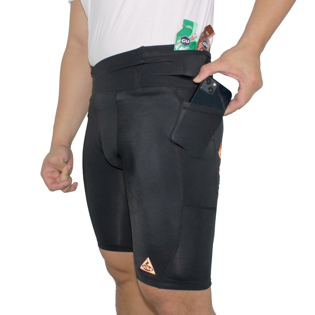 StrideForce Ember Blaze Half-Tights