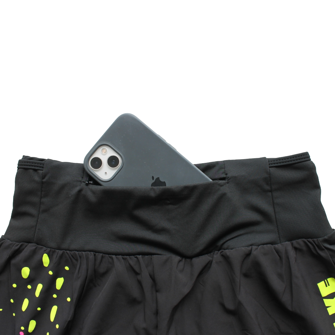 StrideFlow Neon Lights 2-in-1 Shorts