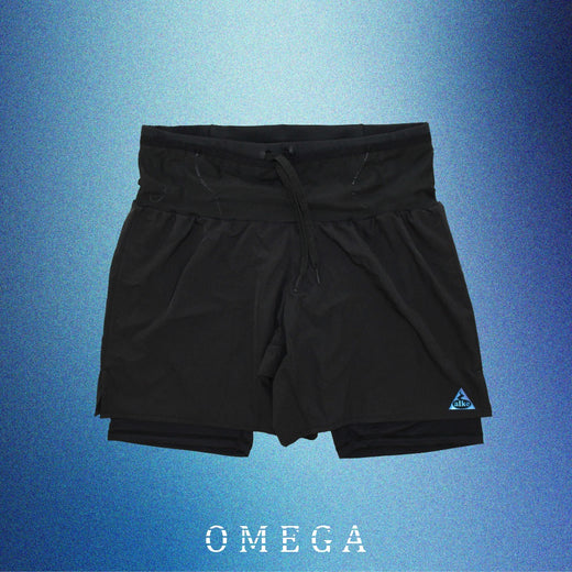 Stride Omega Blue Prism 2-in-1 Race Shorts (Men)