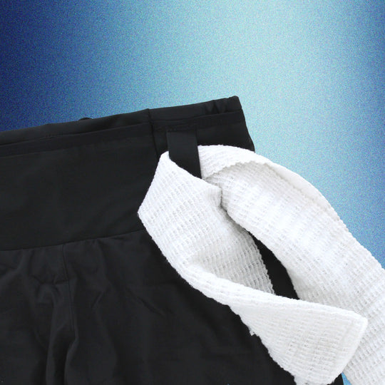 Stride Omega Jade Waves 2-in-1 Race Shorts (Men)