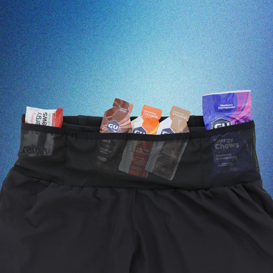 Stride Omega Jade Waves 2-in-1 Race Shorts (Men)