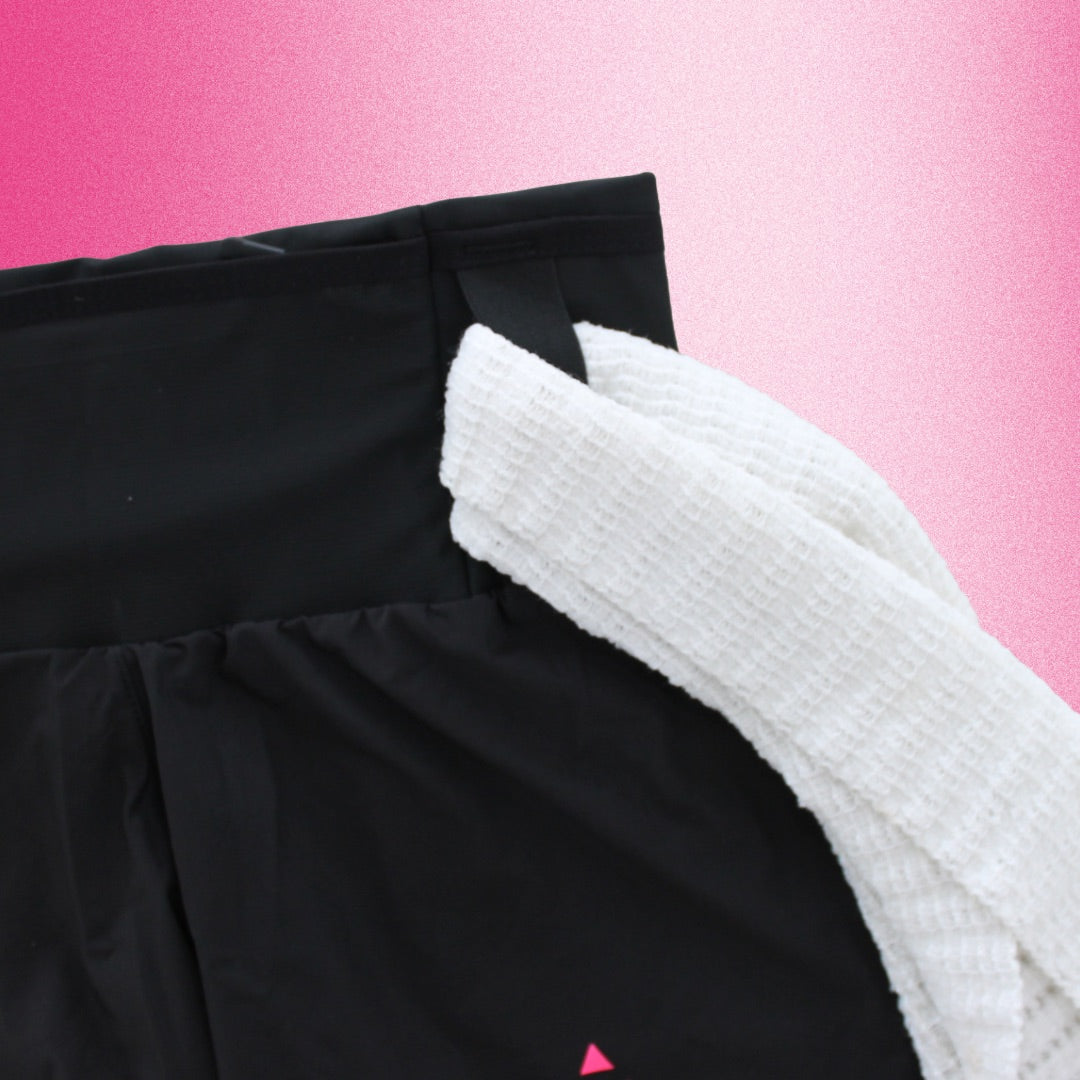 Stride Omega Pink Prism 2-in-1 Race Shorts (Women)