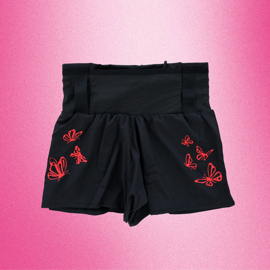 Stride Omega Crimson Butterfly 2-in-1 Race Shorts (Women)