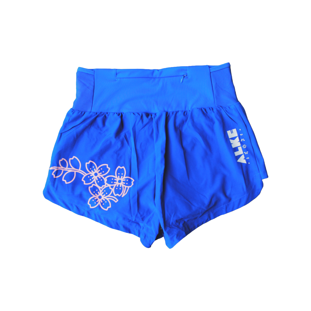 StrideFlow Pink Bloom 2-in-1 Shorts