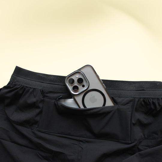 WindRNNR v2 White Waves Elite Split Shorts