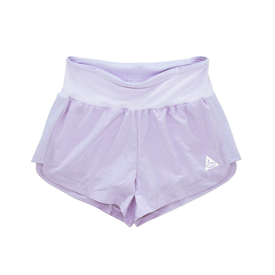 StrideFlow Lavender Starfall 2-in-1 Shorts
