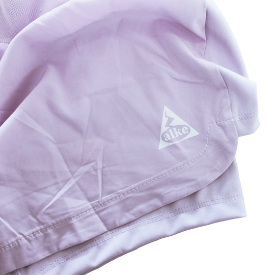 StrideFlow Lavender Starfall 2-in-1 Shorts