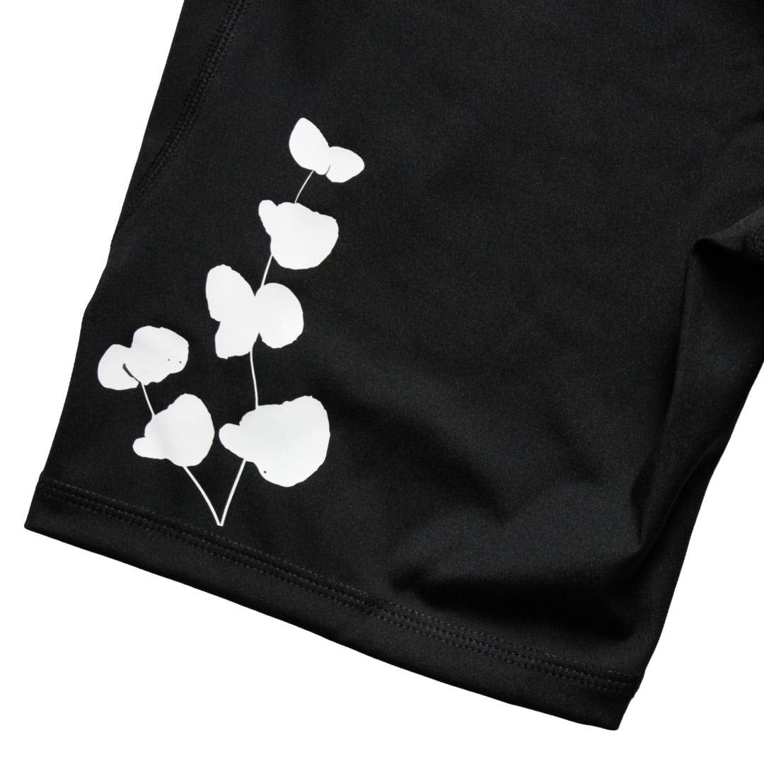 StrideFlex White Bloom Half-Tights